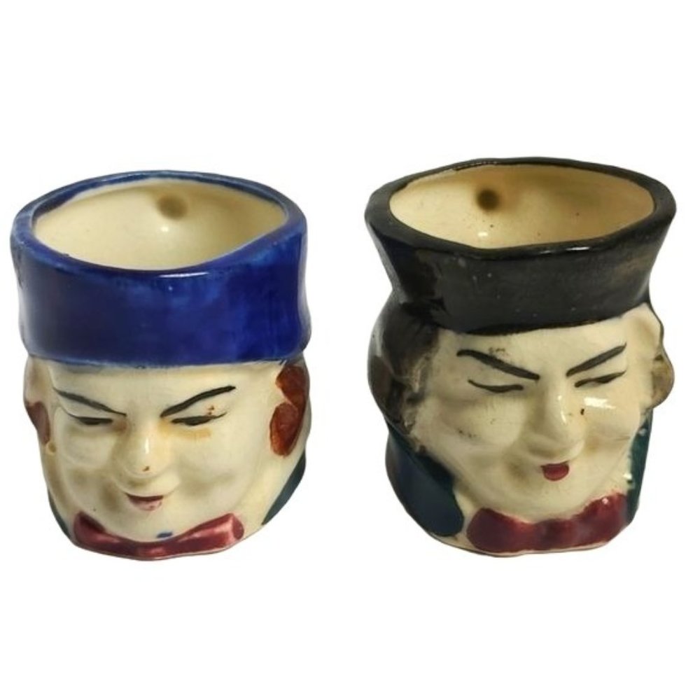 ANTIQUE BUNDLE MINI TOBY 1950'S MUGS ADORABLE!!!